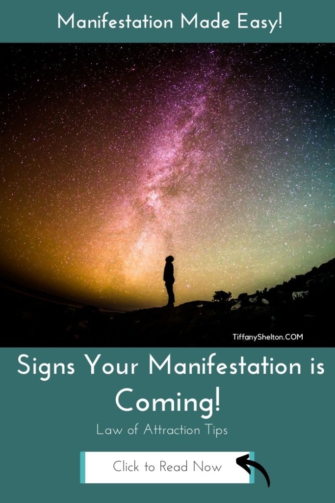 SIGNS YOUR MANIFESTATION IS COMING