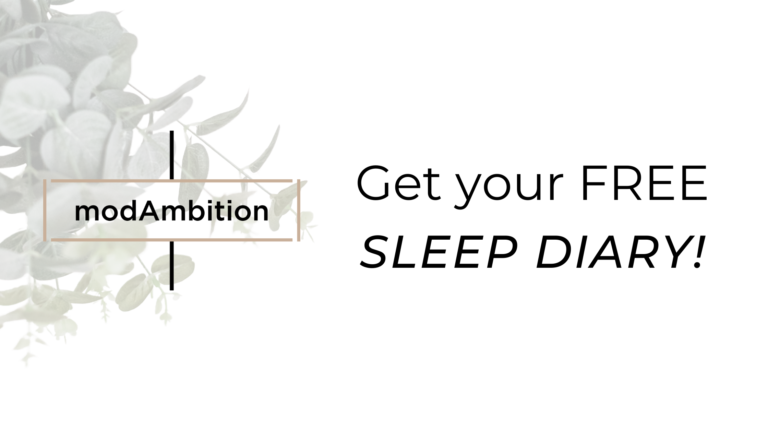 get your free sleep diary